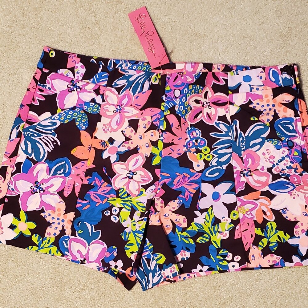 Lilly Pulitzer Arabeth Shorts Size 16 - Picture 2 of 3